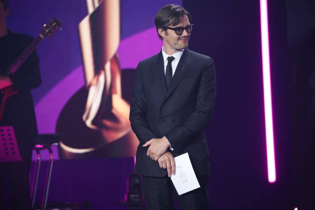 Sam Riley Laudator:innen BESTE KAMERA BILDGESTALTUNG bei Verleihung DEUTSCHER FILMPREIS 2025 in Berlin Copyright: xEventpressxFuhrx