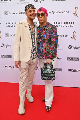 Marcell Damaschke und Julian F.M. Stoeckel beim Felix Burda Award am 9.05.2025 in Berlin Felix Burda Award 2025 in Berlin