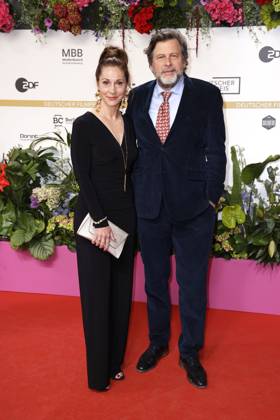 Ulrike C. Tscharre und Hans-Jochen Wagner bei der Deutscher Filmpreis Verleihung am 9.05.2025 in Berlin Deutscher Filmpreis 2025 in Berlin