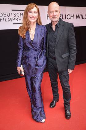 Verleihung DEUTSCHER FILMPREIS 2025 in Berlin Andrea Sawatzki mit Ehemann Christian Berkel auf dem Roten Teppich bei der Verleihung der Lola - Deutscher Filmpreis 2025 im Theater am Potsdamer Platz in Berlin Datum: 10.05.2025 Copyright: xEventpressx