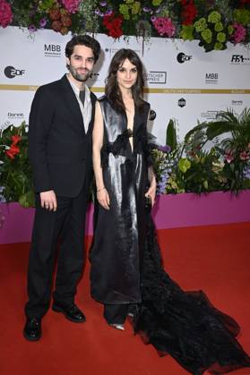 Maximilian Befort und Luise Befort bei der 75. Verleihung des Deutschen Filmpreises 2025 im Theater am Potsdamer Platz. Berlin, 09.05.2025
