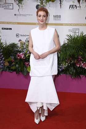 Leonie Benesch bei der 75. Verleihung des Deutschen Filmpreises 2025 im Theater am Potsdamer Platz. Berlin, 09.05.2025