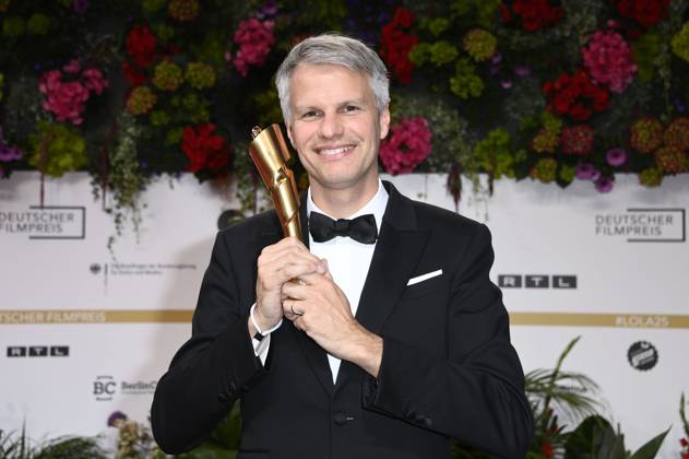 Markus Förderer bei der 75. Verleihung des Deutschen Filmpreises 2025 im Theater am Potsdamer Platz. Berlin, 09.05.2025
