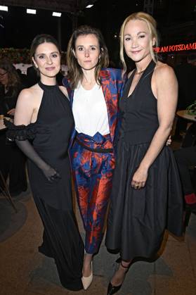 Gast, Karin Hanczewski und Lisa Maria Potthoff bei der 75. Verleihung des Deutschen Filmpreises 2025 im Theater am Potsdamer Platz. Berlin, 09.05.2025