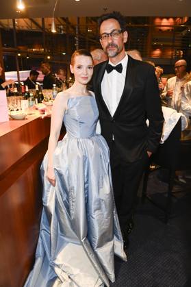 Karoline Herfurth mit Ehemann Christopher Doll bei der 75. Verleihung des Deutschen Filmpreises 2025 im Theater am Potsdamer Platz. Berlin, 09.05.2025