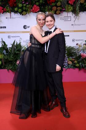 09,05.2025, Helena Zingel, Schiller, bei der 75. Verleihung Deutscher Filmpreis, 2025, in Berlin, Roter Teppich, Berlin Deutschland, Germany