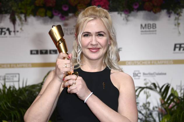 Dascha Dauenhauer bei der 75. Verleihung des Deutschen Filmpreises 2025 im Theater am Potsdamer Platz. Berlin, 09.05.2025