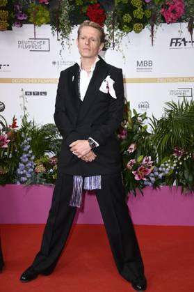 Alexander Scheer bei der 75. Verleihung des Deutschen Filmpreises 2025 im Theater am Potsdamer Platz. Berlin, 09.05.2025