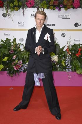 Alexander Scheer bei der 75. Verleihung des Deutschen Filmpreises 2025 im Theater am Potsdamer Platz. Berlin, 09.05.2025
