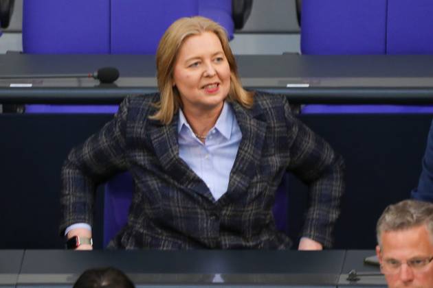 3. Plenarsitzung des Deutschen Bundestages Berlin, 14.5.2025 Bundesministerin für Arbeit und Soziales Bärbel Bas bei der 3. Plenarsitzung des Deutschen Bundestages in Berlin Berlin Deutschland Copyright: xMatthiasxGränzdörferx