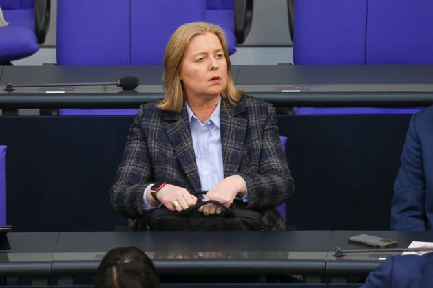 3. Plenarsitzung des Deutschen Bundestages Berlin, 14.5.2025 Bundesministerin für Arbeit und Soziales Bärbel Bas bei der 3. Plenarsitzung des Deutschen Bundestages in Berlin Berlin Deutschland Copyright: xMatthiasxGränzdörferx
