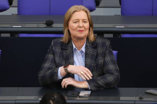 3. Plenarsitzung des Deutschen Bundestages Berlin, 14.5.2025 Bundesministerin für Arbeit und Soziales Bärbel Bas bei der 3. Plenarsitzung des Deutschen Bundestages in Berlin Berlin Deutschland Copyright: xMatthiasxGränzdörferx