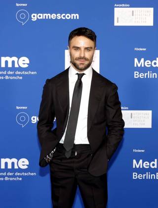 Marios Gavrilis beim Deutschen Computerspielpreis 2025.