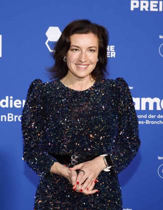 Dorothee Bär beim Deutschen Computerspielpreis 2025.