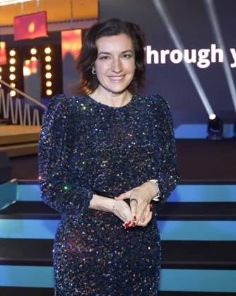 Dorothee Bär beim Deutschen Computerspielpreis 2025.