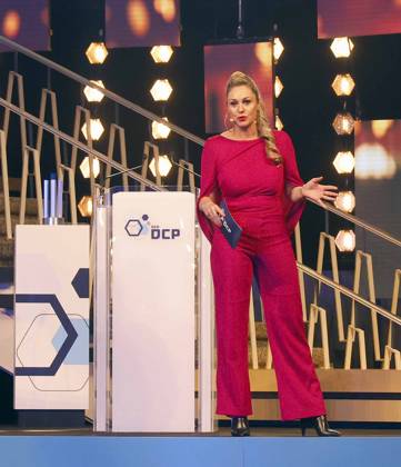 Ruth Moschner beim Deutschen Computerspielpreis 2025.