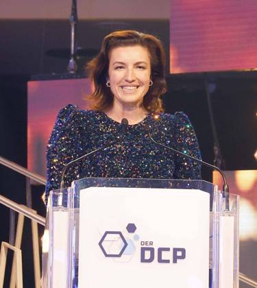 Dorothee Bär beim Deutschen Computerspielpreis 2025.