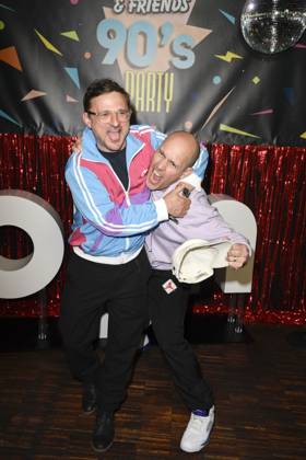 Florian Lukas und Oliver Petszokat bei der Premiere der Serie Messiah Superstar (SAT.1 und Joyn, ab 16.05.2025 in der Mediathek) am 15.05.2025 in Berlin Messiah Superstar Serien Premiere in Berlin