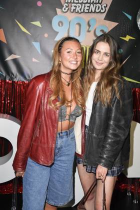 Samira Williams und Theresa Zeidler bei der Premiere der Serie Messiah Superstar (SAT.1 und Joyn, ab 16.05.2025 in der Mediathek) am 15.05.2025 in Berlin Messiah Superstar Serien Premiere in Berlin