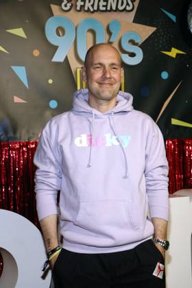 Oli P. ( Oli Petszokat) beim Photocall zur Premiere der ersten Staffel der JOYN Serie Messiah Superstar im Bi Nuu Berlin am 15. Mai 2025