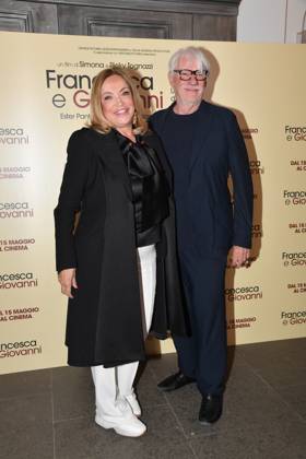Rome, Cinema Quattro Fontane Preview of the film Francesca and Giovanni A story of love and mafia Rome, Cinema Quattro Fontane Preview of the film Francesca and Giovanni A story of love and mafia , In the photo: Simona Izzo Ricky Tognazzi Rome Italy Copyright: xIPA ABACAx