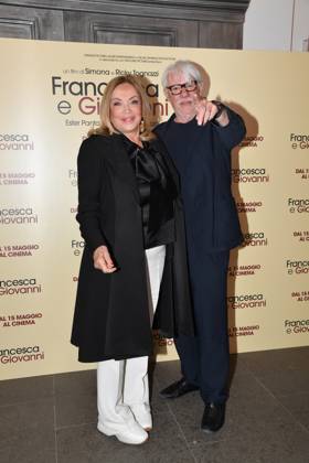 Rome, Cinema Quattro Fontane Preview of the film Francesca and Giovanni A story of love and mafia Rome, Cinema Quattro Fontane Preview of the film Francesca and Giovanni A story of love and mafia , In the photo: Simona Izzo Ricky Tognazzi Rome Italy Copyright: xIPA ABACAx