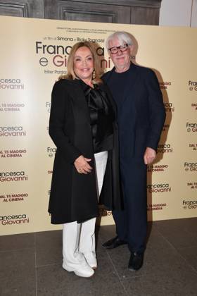 Rome, Cinema Quattro Fontane Preview of the film Francesca and Giovanni A story of love and mafia Rome, Cinema Quattro Fontane Preview of the film Francesca and Giovanni A story of love and mafia , In the photo: Simona Izzo Ricky Tognazzi Rome Italy Copyright: xIPA ABACAx