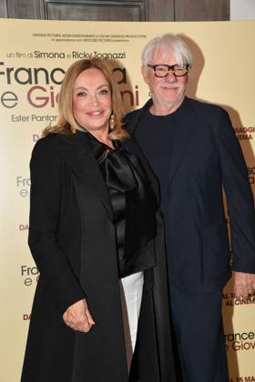 Rome, Cinema Quattro Fontane Preview of the film Francesca and Giovanni A story of love and mafia Rome, Cinema Quattro Fontane Preview of the film Francesca and Giovanni A story of love and mafia , In the photo: Simona Izzo Ricky Tognazzi Rome Italy Copyright: xIPA ABACAx