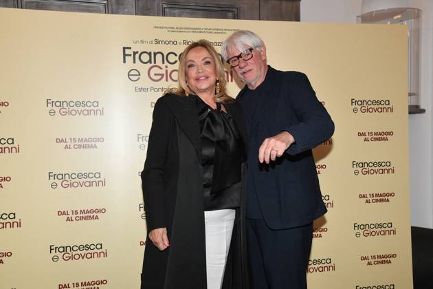 Rome, Cinema Quattro Fontane Preview of the film Francesca and Giovanni A story of love and mafia Rome, Cinema Quattro Fontane Preview of the film Francesca and Giovanni A story of love and mafia , In the photo: Simona Izzo Ricky Tognazzi Rome Italy Copyright: xIPA ABACAx