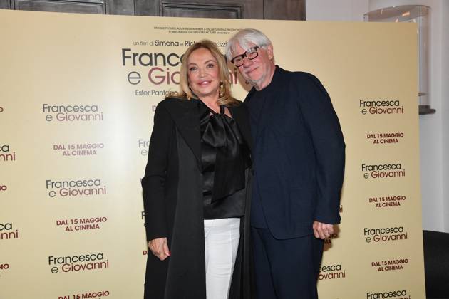 Rome, Cinema Quattro Fontane Preview of the film Francesca and Giovanni A story of love and mafia Rome, Cinema Quattro Fontane Preview of the film Francesca and Giovanni A story of love and mafia , In the photo: Simona Izzo Ricky Tognazzi Rome Italy Copyright: xIPA ABACAx