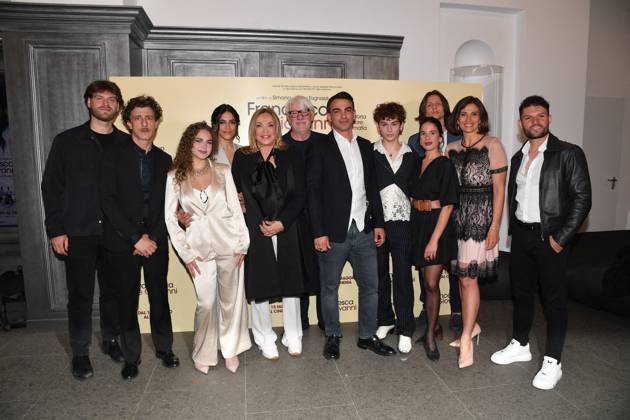 Rome, Cinema Quattro Fontane Preview of the film Francesca and Giovanni A story of love and mafia Rome, Cinema Quattro Fontane Preview of the film Francesca and Giovanni A story of love and mafia , In the photo: Cast Francesca and Giovanni Rome Italy Copyright: xIPA ABACAx