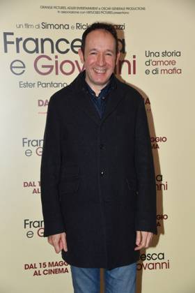 Rome, Cinema Quattro Fontane Preview of the film Francesca and Giovanni A story of love and mafia Rome, Cinema Quattro Fontane Preview of the film Francesca and Giovanni A story of love and mafia , In the photo: Pietro Romano Rome Italy Copyright: xIPA ABACAx
