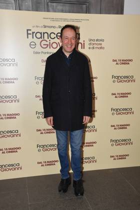 Rome, Cinema Quattro Fontane Preview of the film Francesca and Giovanni A story of love and mafia Rome, Cinema Quattro Fontane Preview of the film Francesca and Giovanni A story of love and mafia , In the photo: Pietro Romano Rome Italy Copyright: xIPA ABACAx