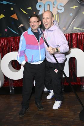 Florian Lukas und Oli.P bei der Premiere der 1. Staffel der Joyn Serie Messiah Superstar im Bi Nuu. Berlin, 15.05.2025