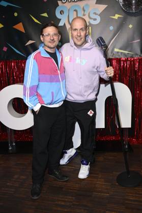 Florian Lukas und Oli.P bei der Premiere der 1. Staffel der Joyn Serie Messiah Superstar im Bi Nuu. Berlin, 15.05.2025