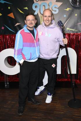 Florian Lukas und Oli.P bei der Premiere der 1. Staffel der Joyn Serie Messiah Superstar im Bi Nuu. Berlin, 15.05.2025