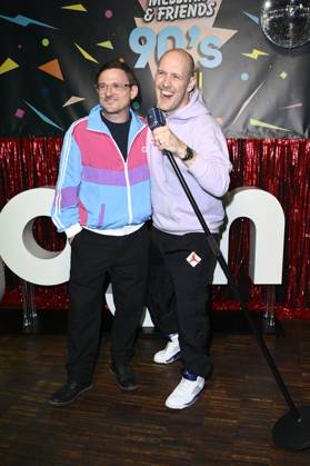 Florian Lukas und Oli.P bei der Premiere der 1. Staffel der Joyn Serie Messiah Superstar im Bi Nuu. Berlin, 15.05.2025