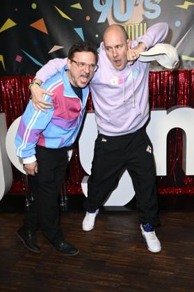 Florian Lukas und Oli.P bei der Premiere der 1. Staffel der Joyn Serie Messiah Superstar im Bi Nuu. Berlin, 15.05.2025