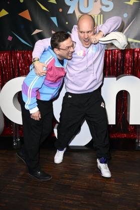 Florian Lukas und Oli.P bei der Premiere der 1. Staffel der Joyn Serie Messiah Superstar im Bi Nuu. Berlin, 15.05.2025