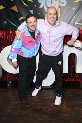 Florian Lukas und Oli.P bei der Premiere der 1. Staffel der Joyn Serie Messiah Superstar im Bi Nuu. Berlin, 15.05.2025