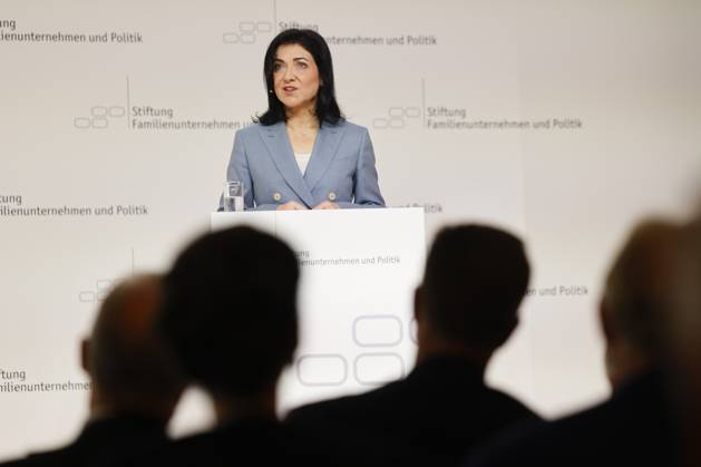Katherina Reiche, Bundeswirtschaftsministerin, beim Tag des Familienunternehmens im Hotel Adlon am 16.05.25 in Berlin. Katherina Reiche beim Tag des Familienunternehmens 2025