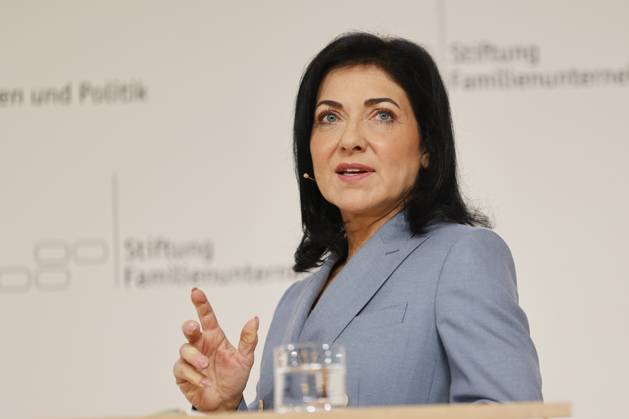 Katherina Reiche, Bundeswirtschaftsministerin, beim Tag des Familienunternehmens im Hotel Adlon am 16.05.25 in Berlin. Katherina Reiche beim Tag des Familienunternehmens 2025