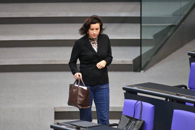 Berlin, Deutschland, 16.05.2025: Deutscher Bundestag: 5. Bundestagssitzung: Ministerin für Forschung, Technologie und Raumfahrt Dorothee Bär (CSU) Copyright: xdtsxNachrichtenagenturx dts_67421