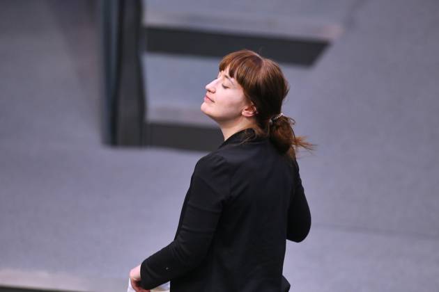 Berlin, Deutschland, 15.05.2025: Deutscher Bundestag: 4. Bundestagssitzung: Heidi Reichinnek, Linke Copyright: xdtsxNachrichtenagenturx dts_67317