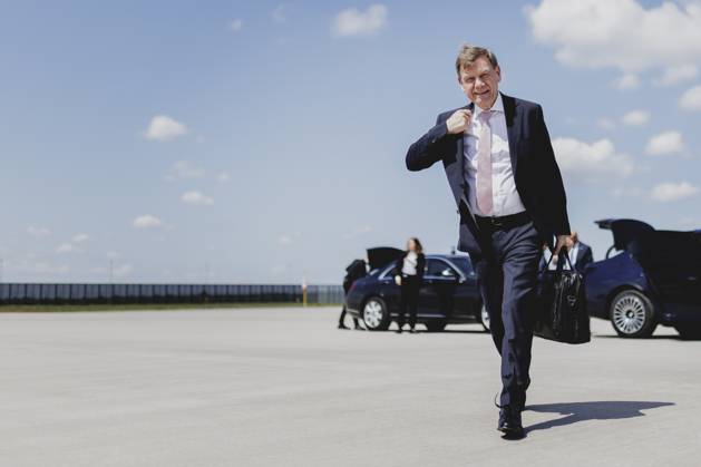 Johann Wadephul (CDU), Bundesaussenminister, aufgenommen vor Abflug nach Bruessel zum Rat fuer Auswaertige Angelegenheiten (RfAB) in Berlin, 20.05.2025. Fotografiert im Auftrag des Auswaertigen Amtes. Berlin Deutschland Copyright: xFlorianxGaertner AAx
