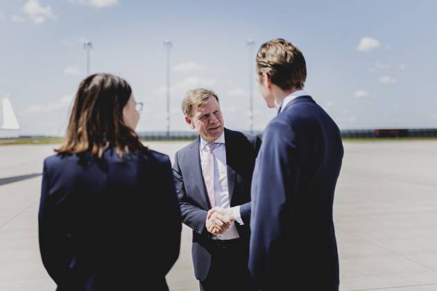 Johann Wadephul (CDU), Bundesaussenminister, aufgenommen vor Abflug nach Bruessel zum Rat fuer Auswaertige Angelegenheiten (RfAB) in Berlin, 20.05.2025. Fotografiert im Auftrag des Auswaertigen Amtes. Berlin Deutschland Copyright: xFlorianxGaertner AAx