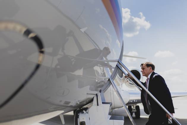 Johann Wadephul (CDU), Bundesaussenminister, aufgenommen vor Abflug nach Bruessel zum Rat fuer Auswaertige Angelegenheiten (RfAB) in Berlin, 20.05.2025. Fotografiert im Auftrag des Auswaertigen Amtes. Berlin Deutschland Copyright: xFlorianxGaertner AAx