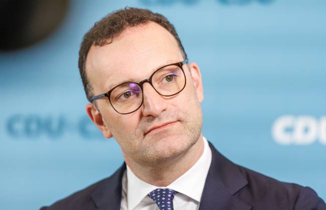 Statement vor den Fraktionssitzung der CDU CSU Jens Spahn, Fraktionsvorsitzender der CDU CSU im Bundestag, spricht während eines Statement vor der Fraktionssitzung am 20.05.25 in Berlin. Berlin Berlin Deutschland Reichstag