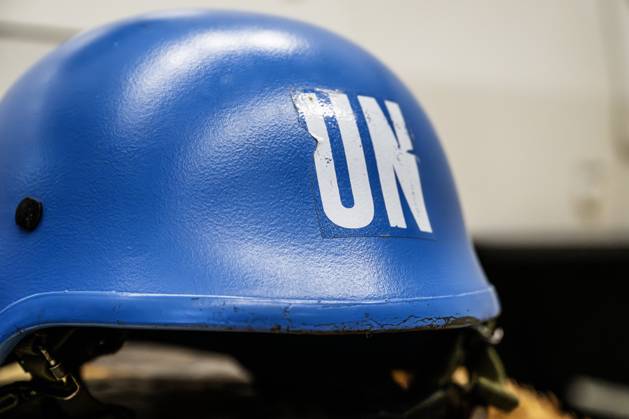 Symbolfoto UN Helm, Schweiz, 02.05.2025