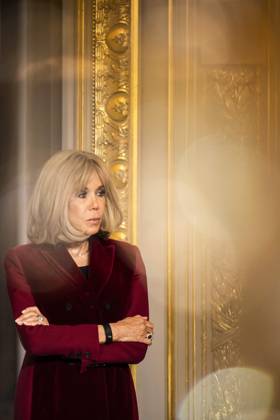 Non Au Harcelement Awards Ceremony - Paris Brigitte Macron attends the No to Bullying award ceremony at the Elysee Palace in Paris, France, 21 May 2025. France s Ministry of National Education organizes each year the Non au harcelement (No to Bullying) contest in schools to raise awareness and promote values such as kindness and inclusion. Photo by Eliot Blondet ABACAPRESS.COM Paris France France  Copyright: xBlondetxEliot ABACAx